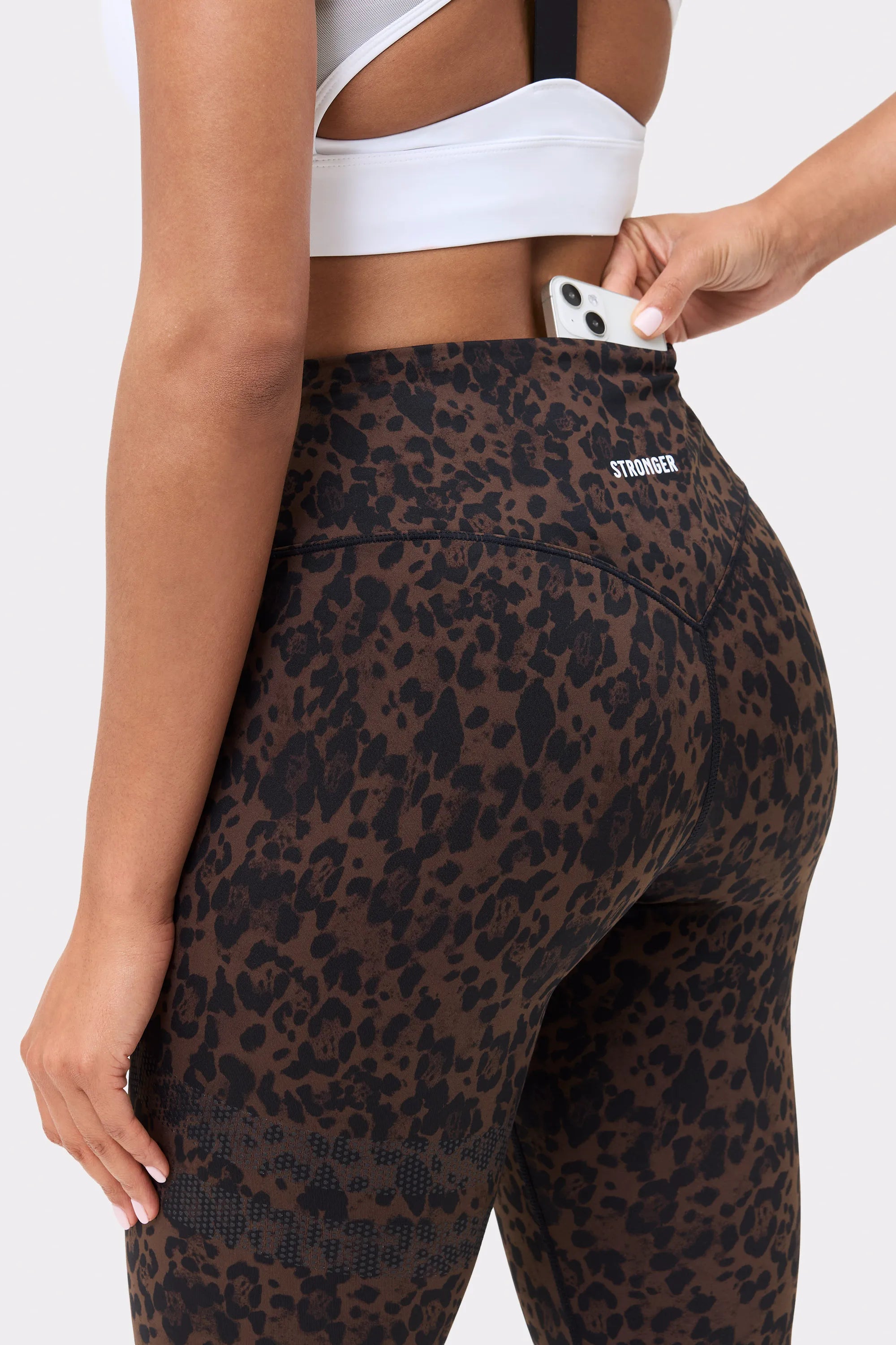 Printed One Leggings Dark Leo