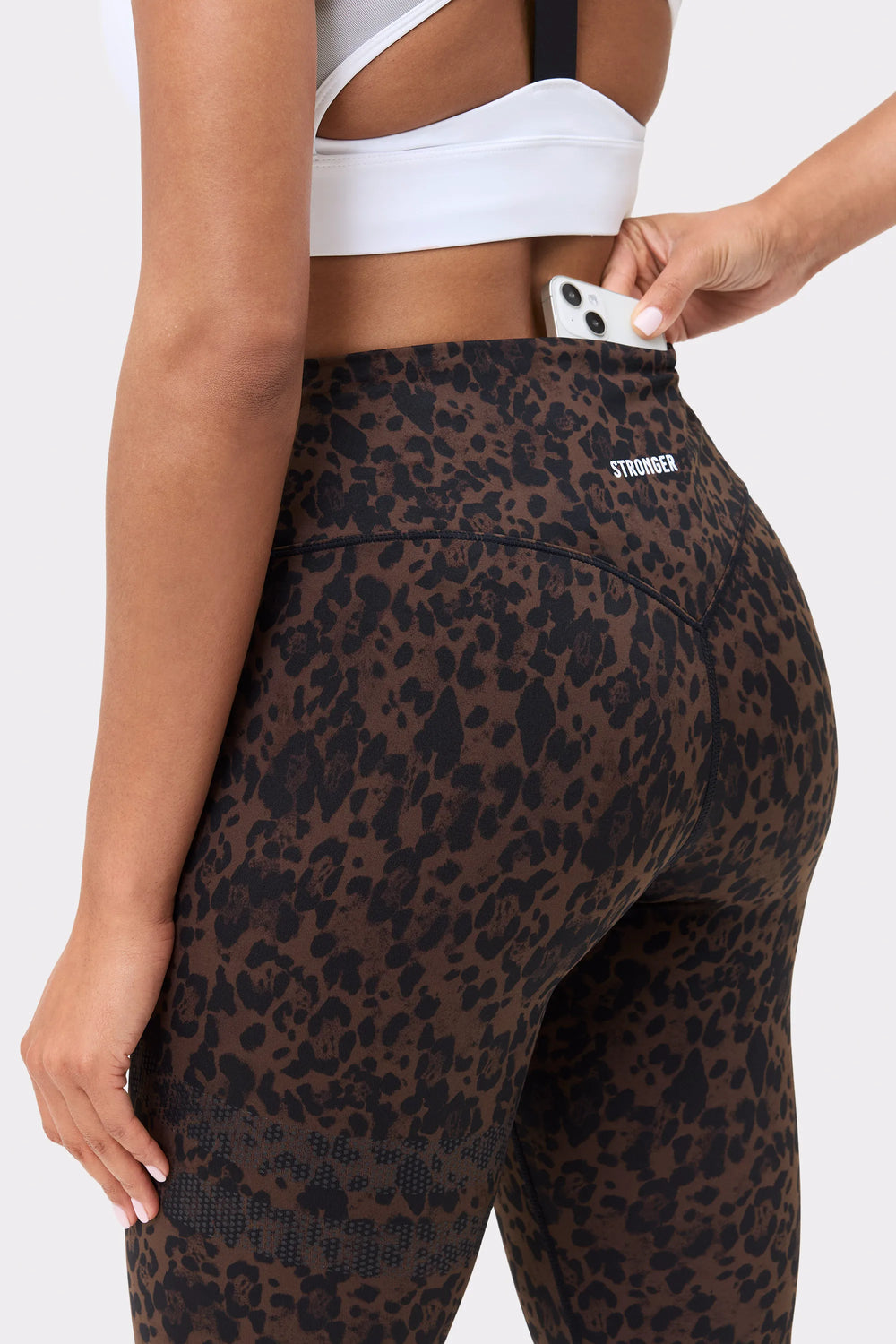 Printed One Leggings Dark Leo
