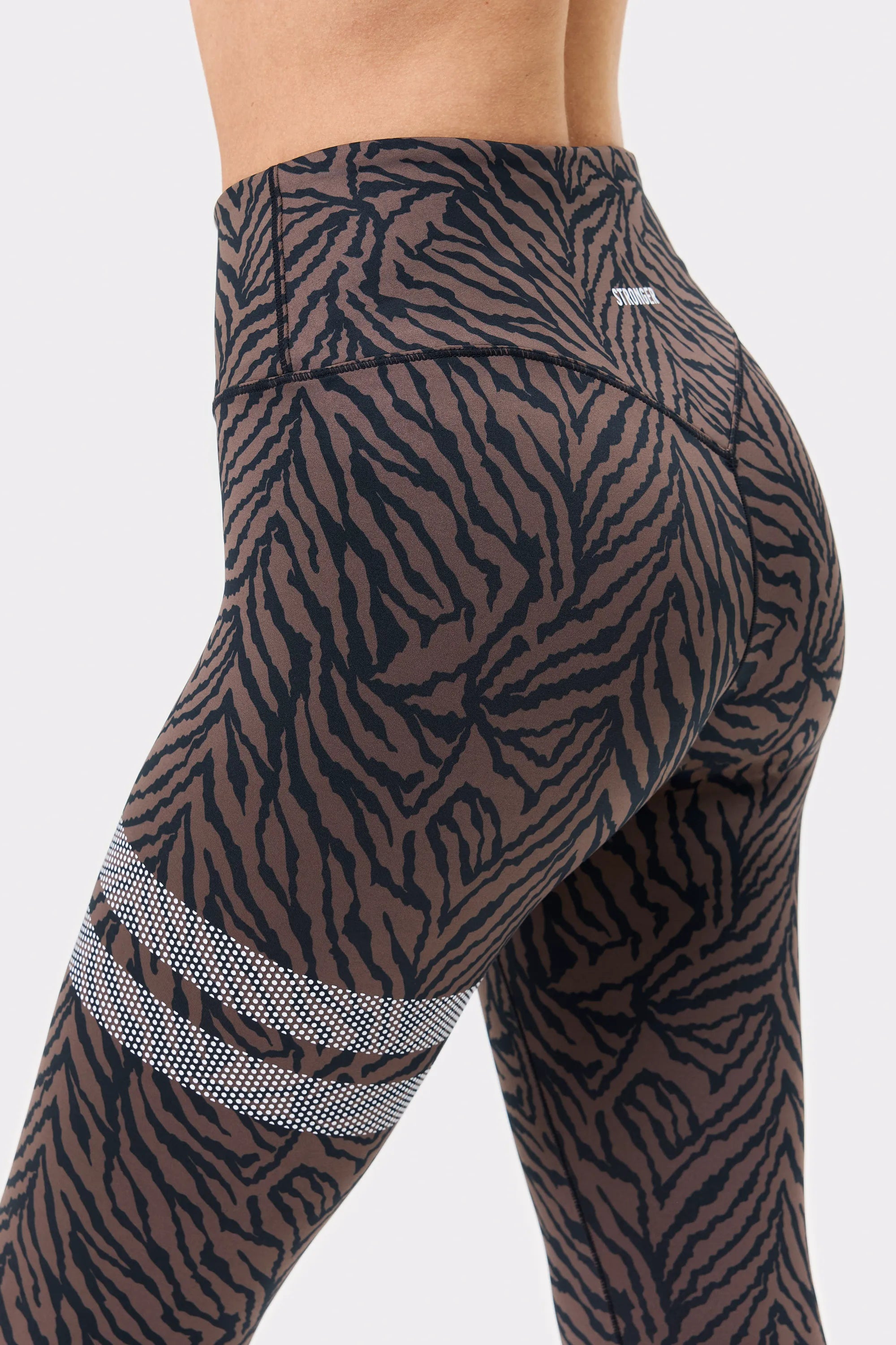 Signature One Leggings Sand Zebra