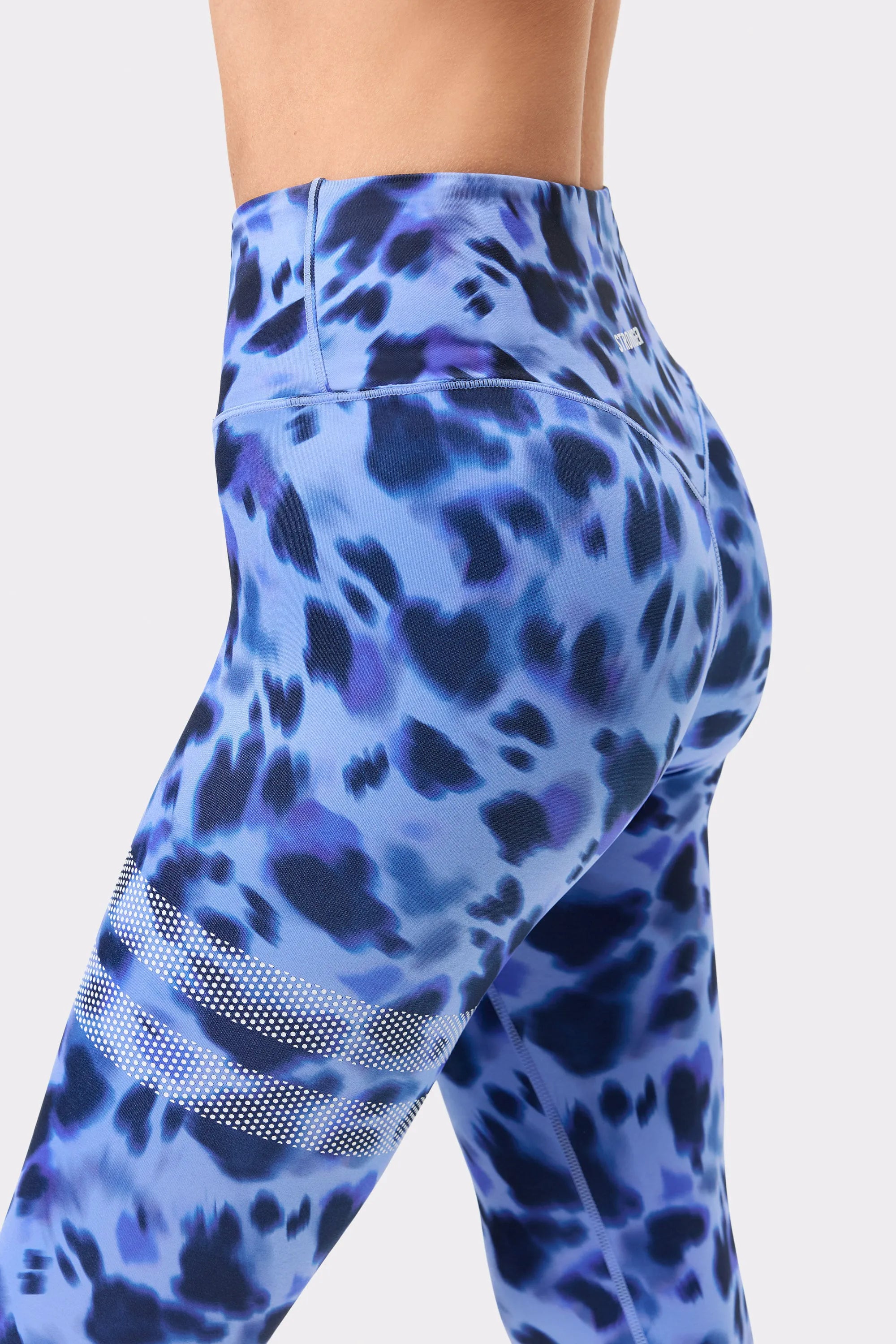 Signature One Leggings Blue Flow