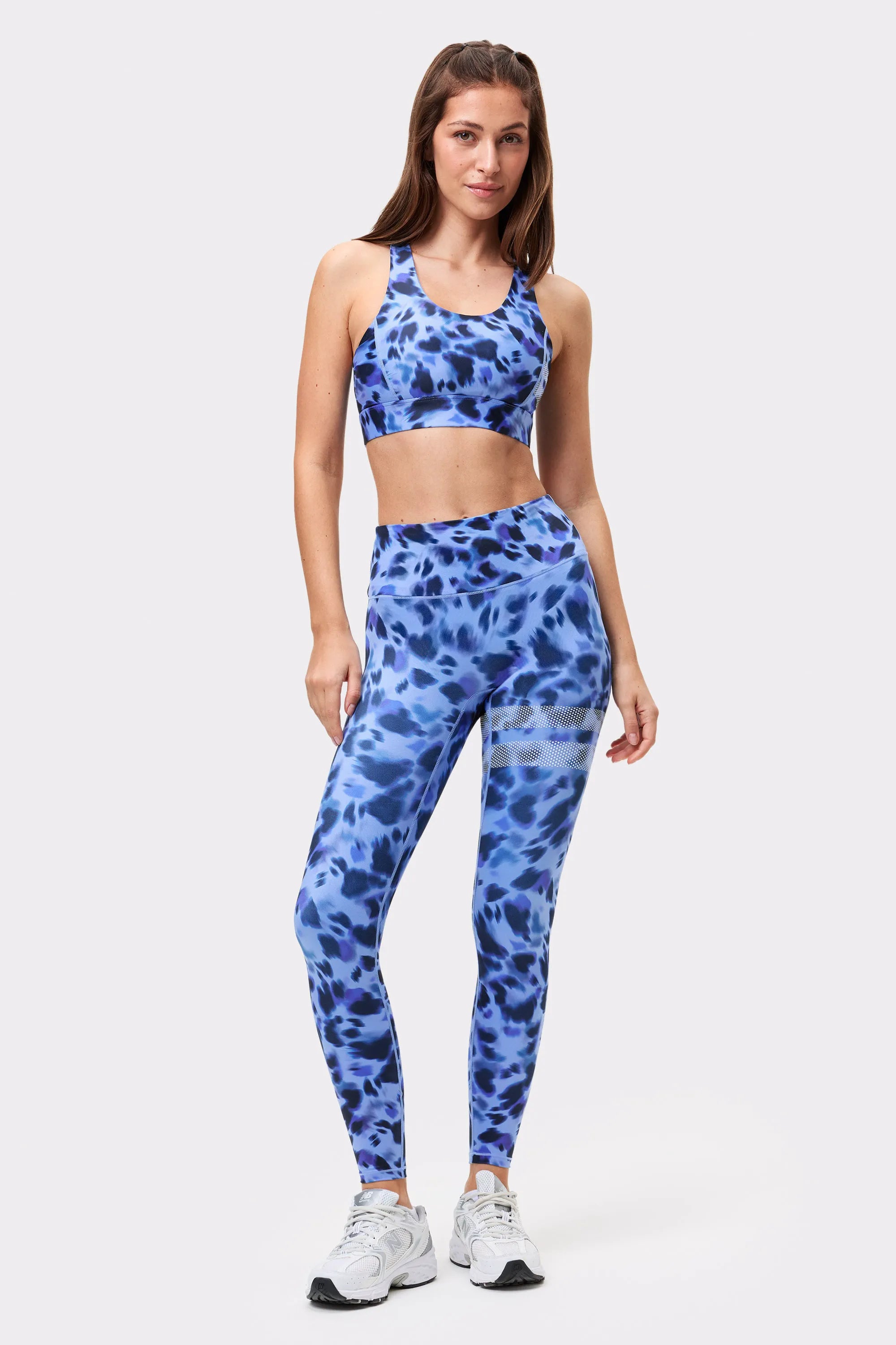 Signature One Leggings Blue Flow