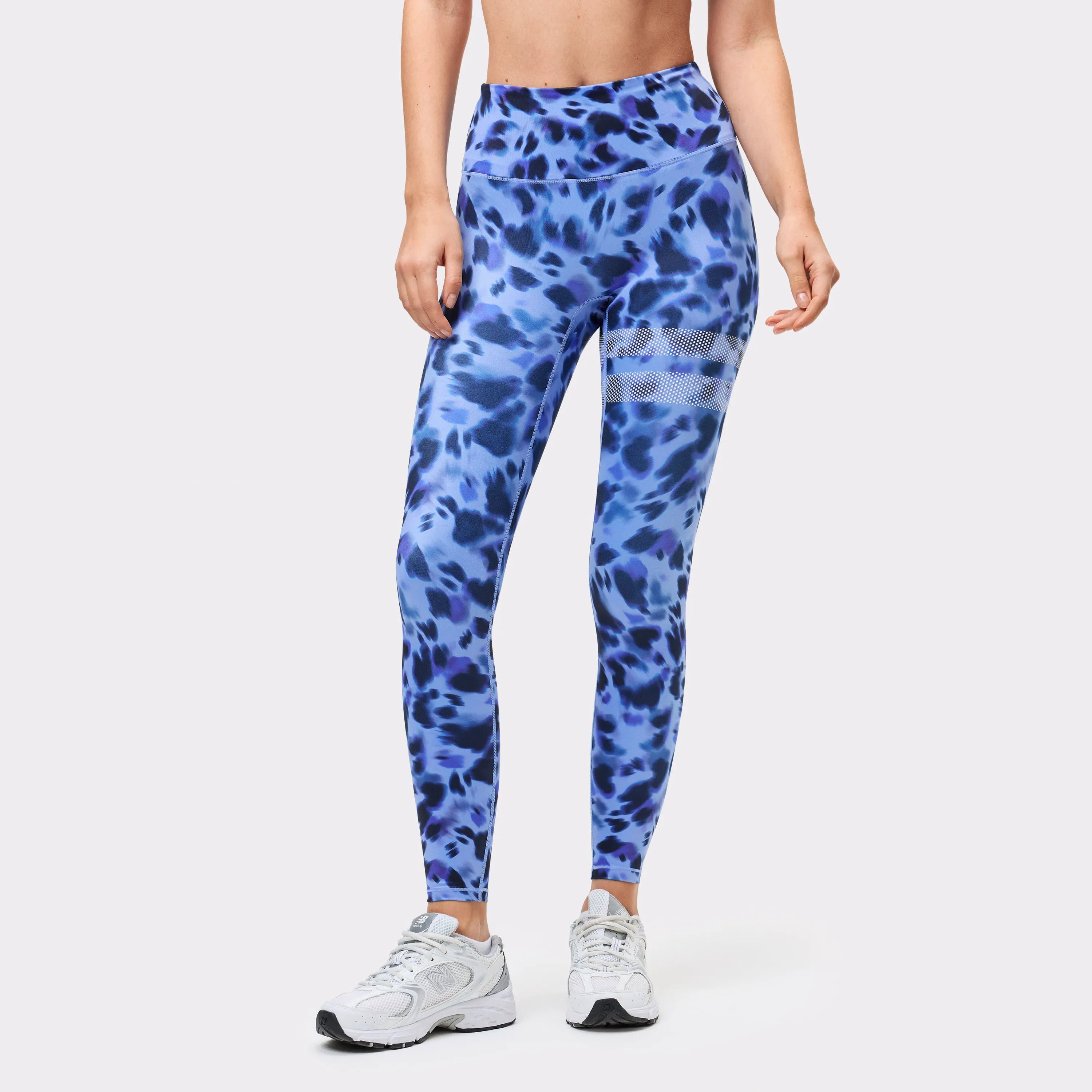 Signature One Leggings Blue Flow