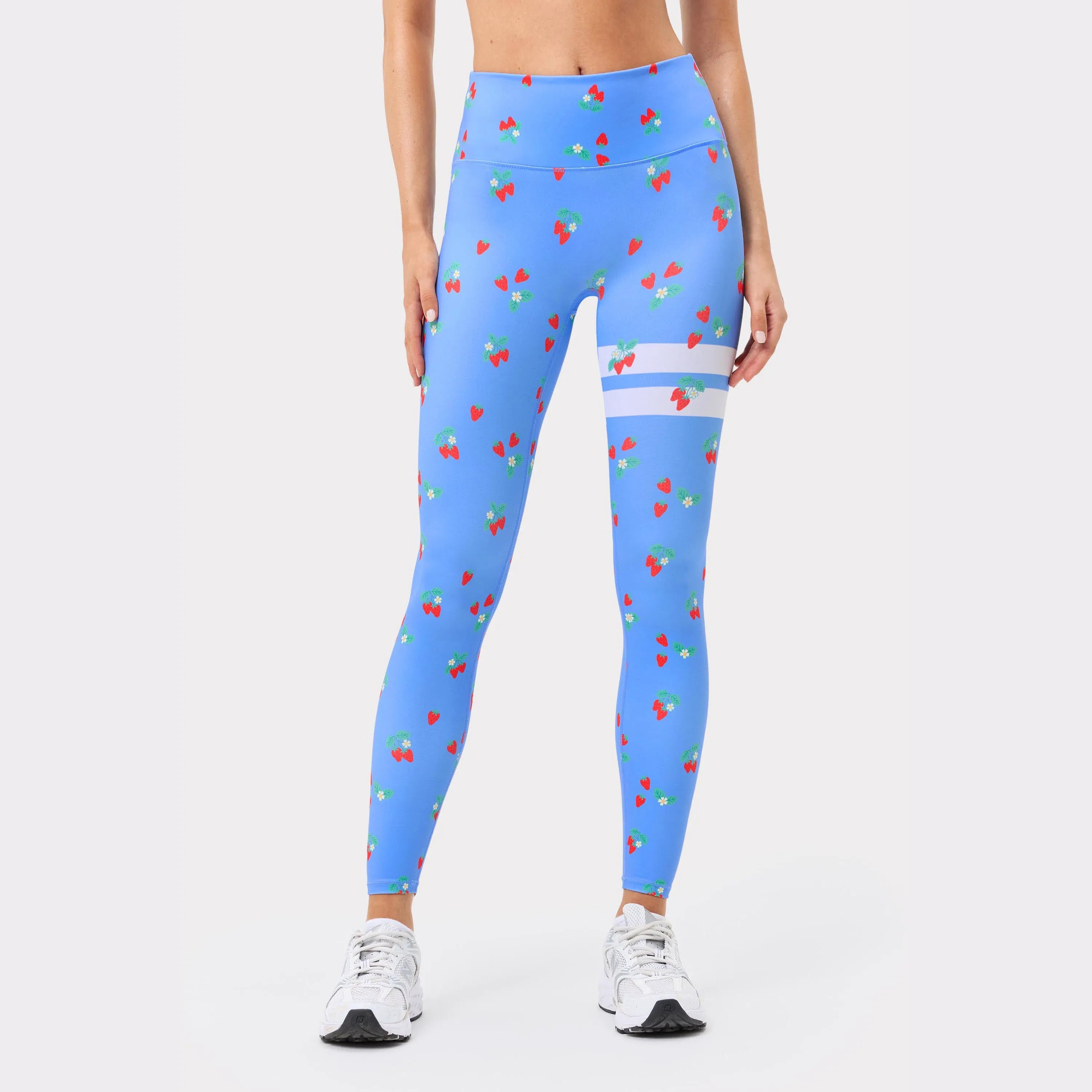 Signature One Leggings Strawberry Fields Blue