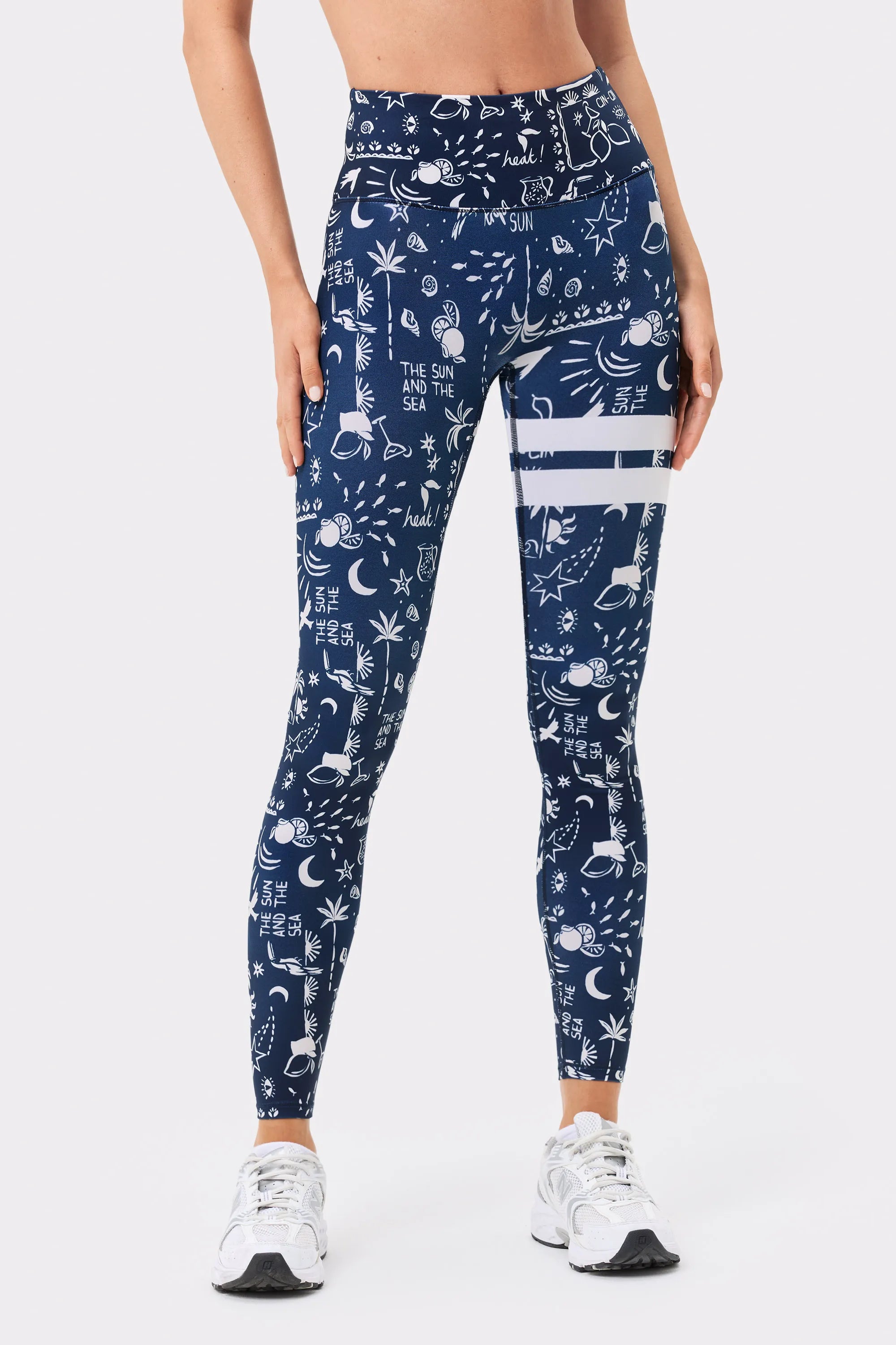 Signature One Leggings Cin Cin Navy