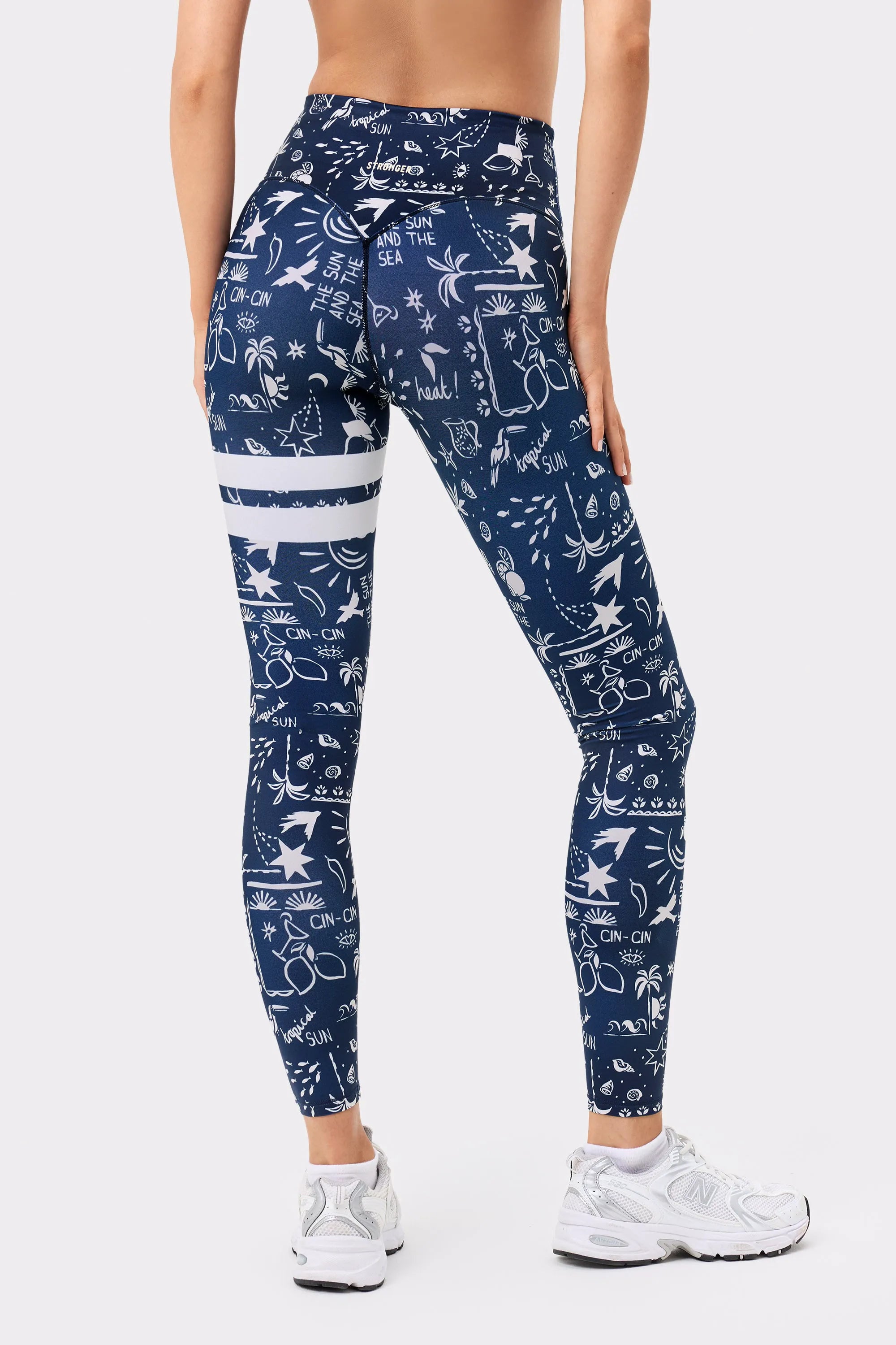 Signature One Leggings Cin Cin Navy