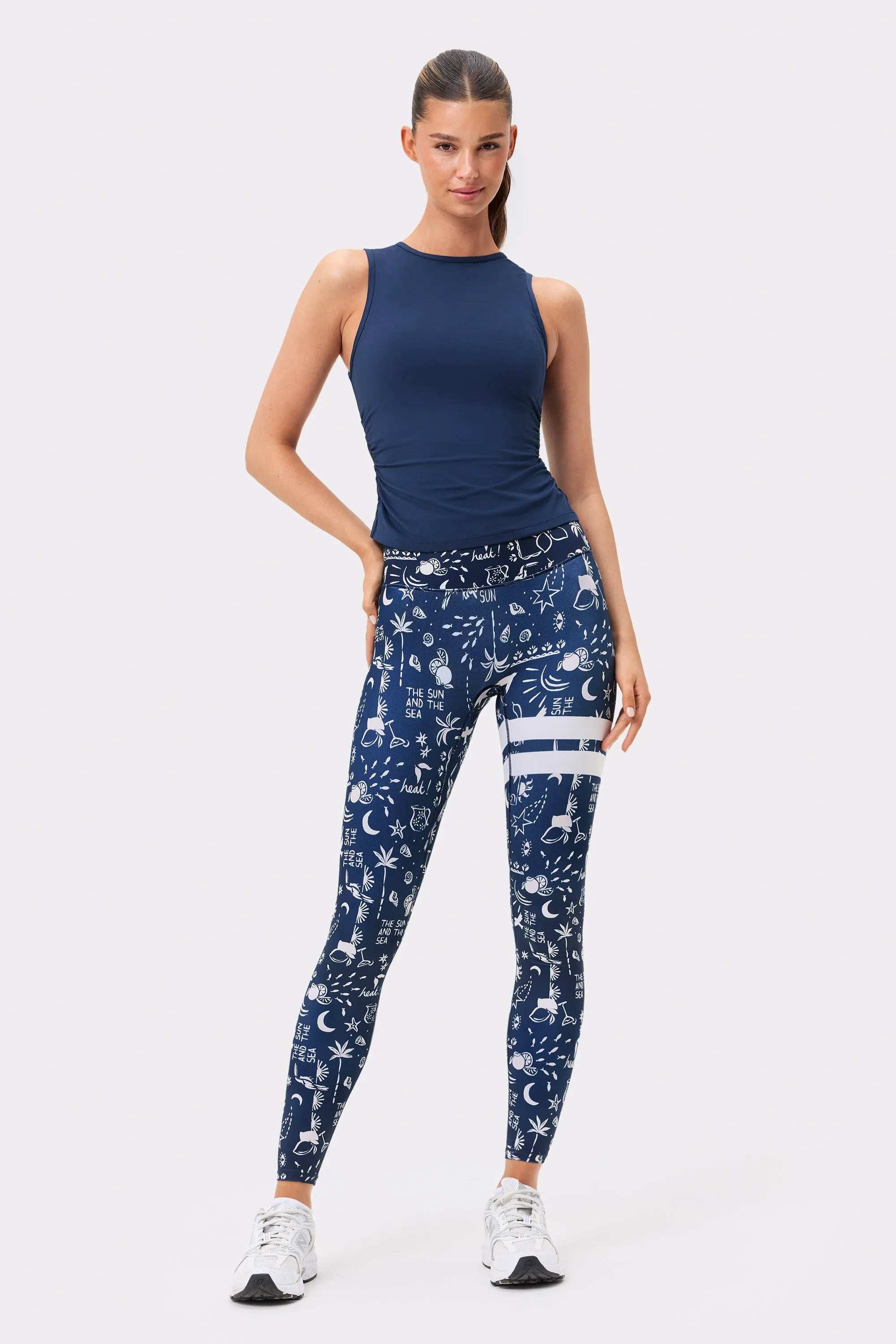 Signature One Leggings Cin Cin Navy