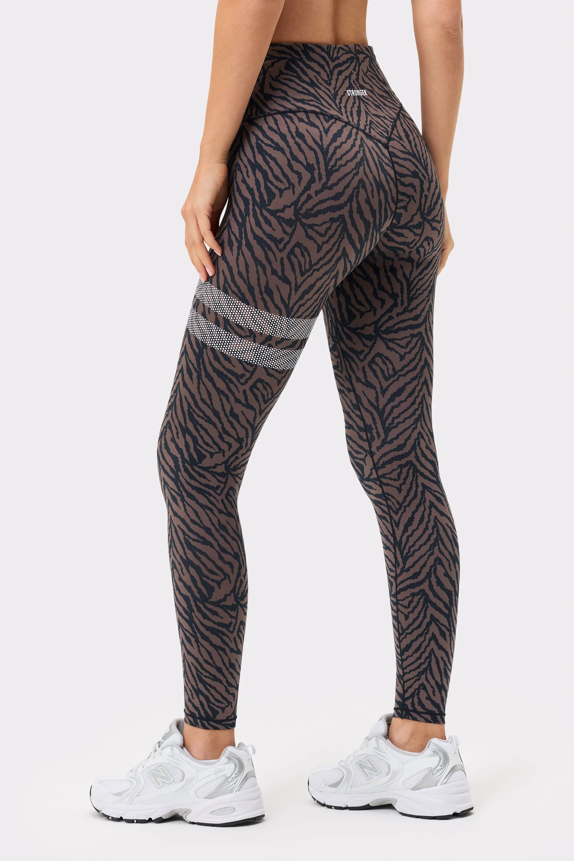 Signature One Leggings Sand Zebra