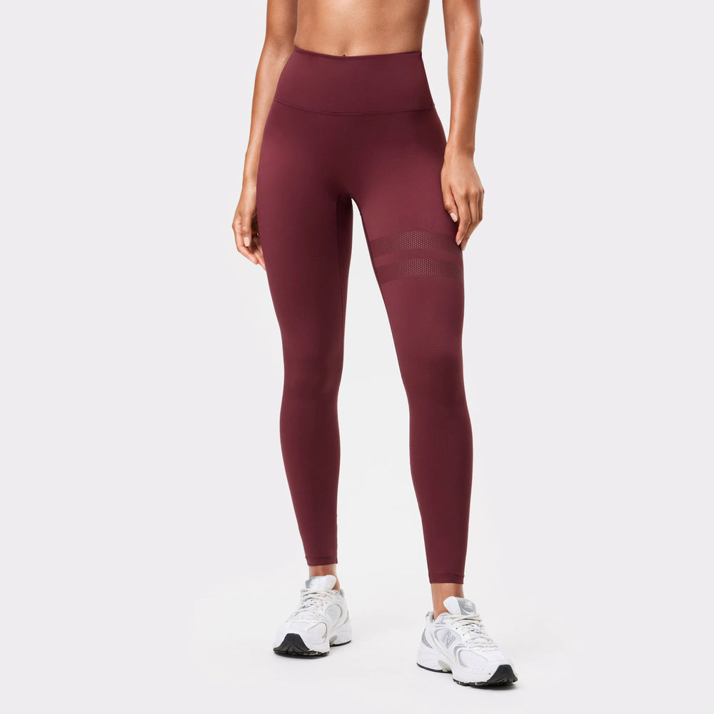 Signature One Leggings Burgundy