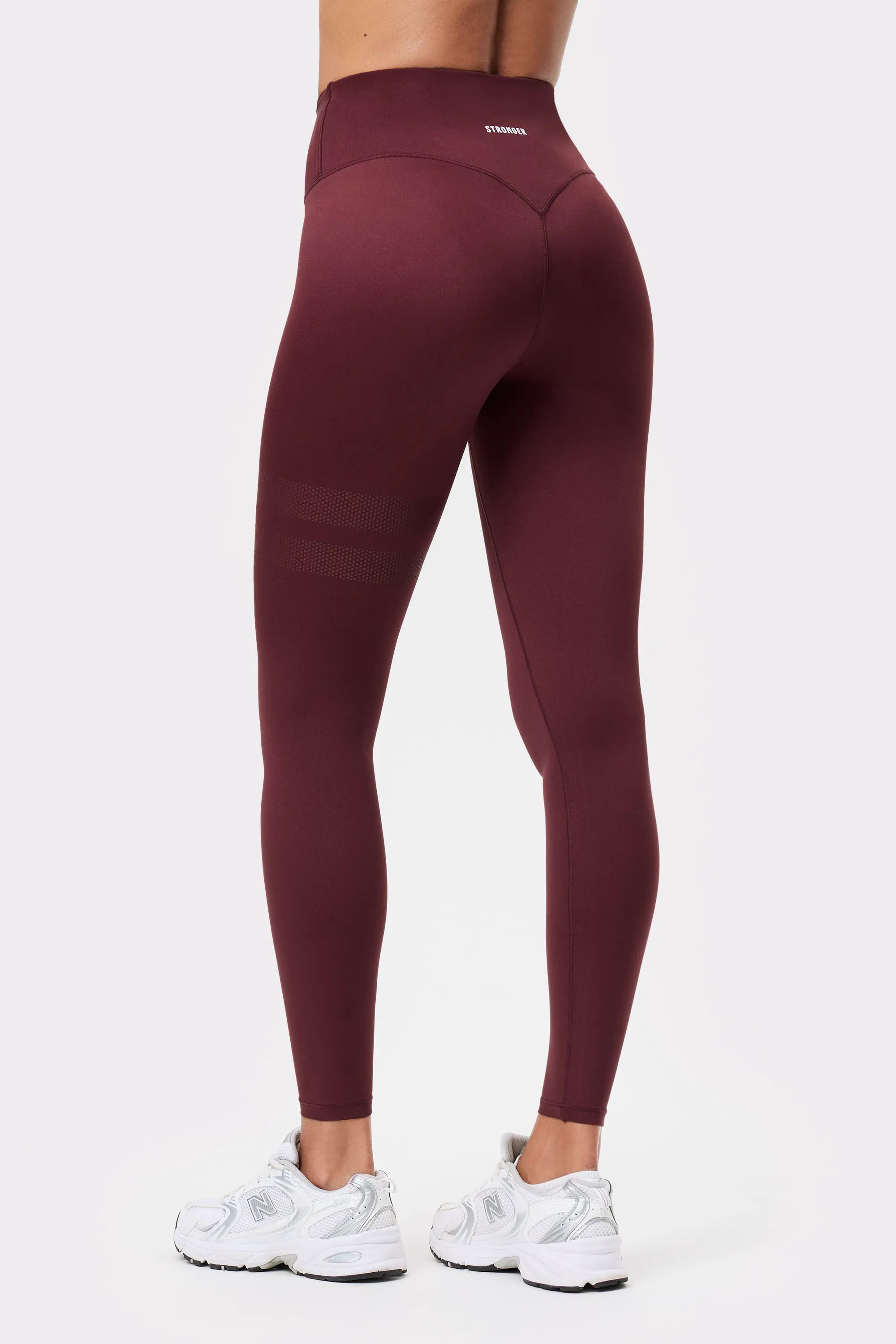 Signature One Leggings Burgundy