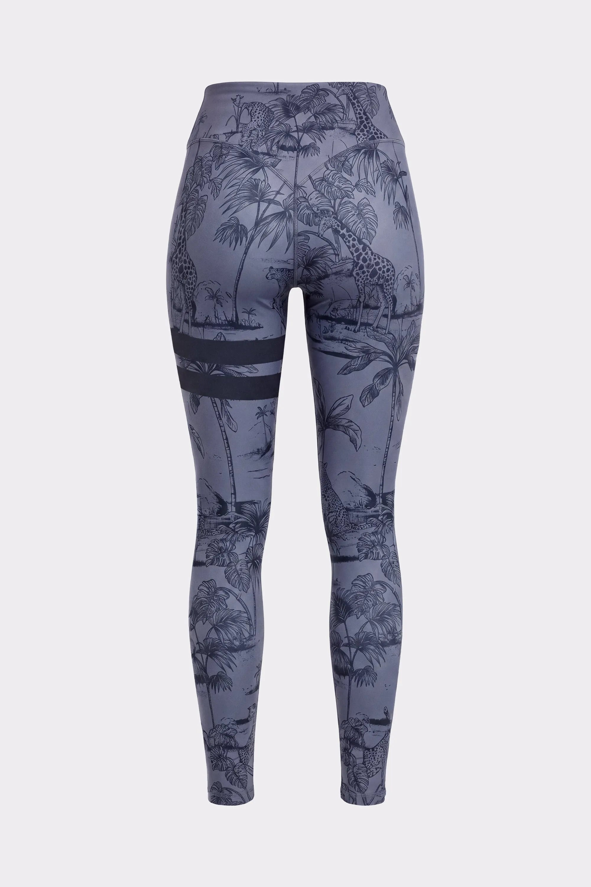 Signature One Leggings Dark Toile Print