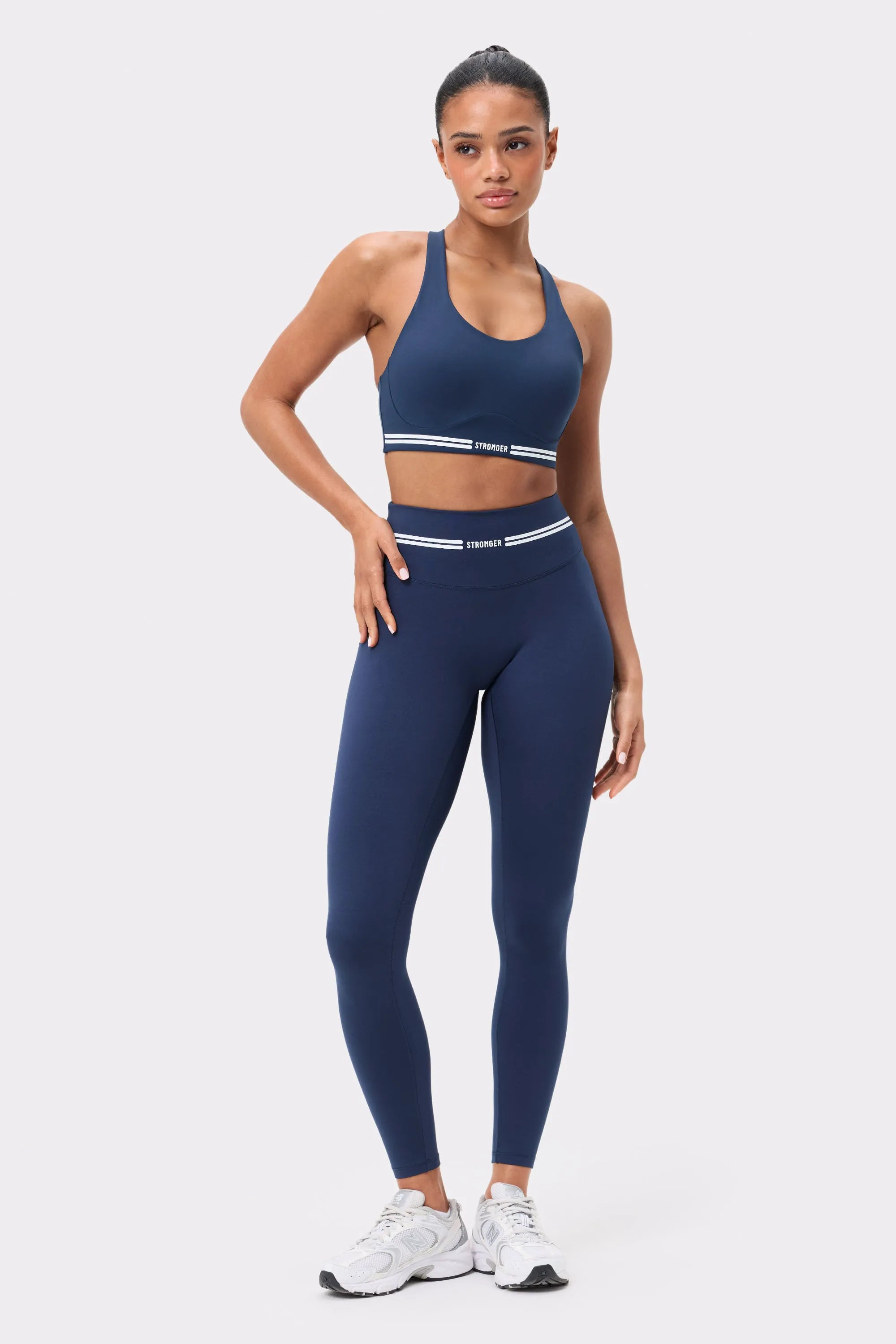 Navy White