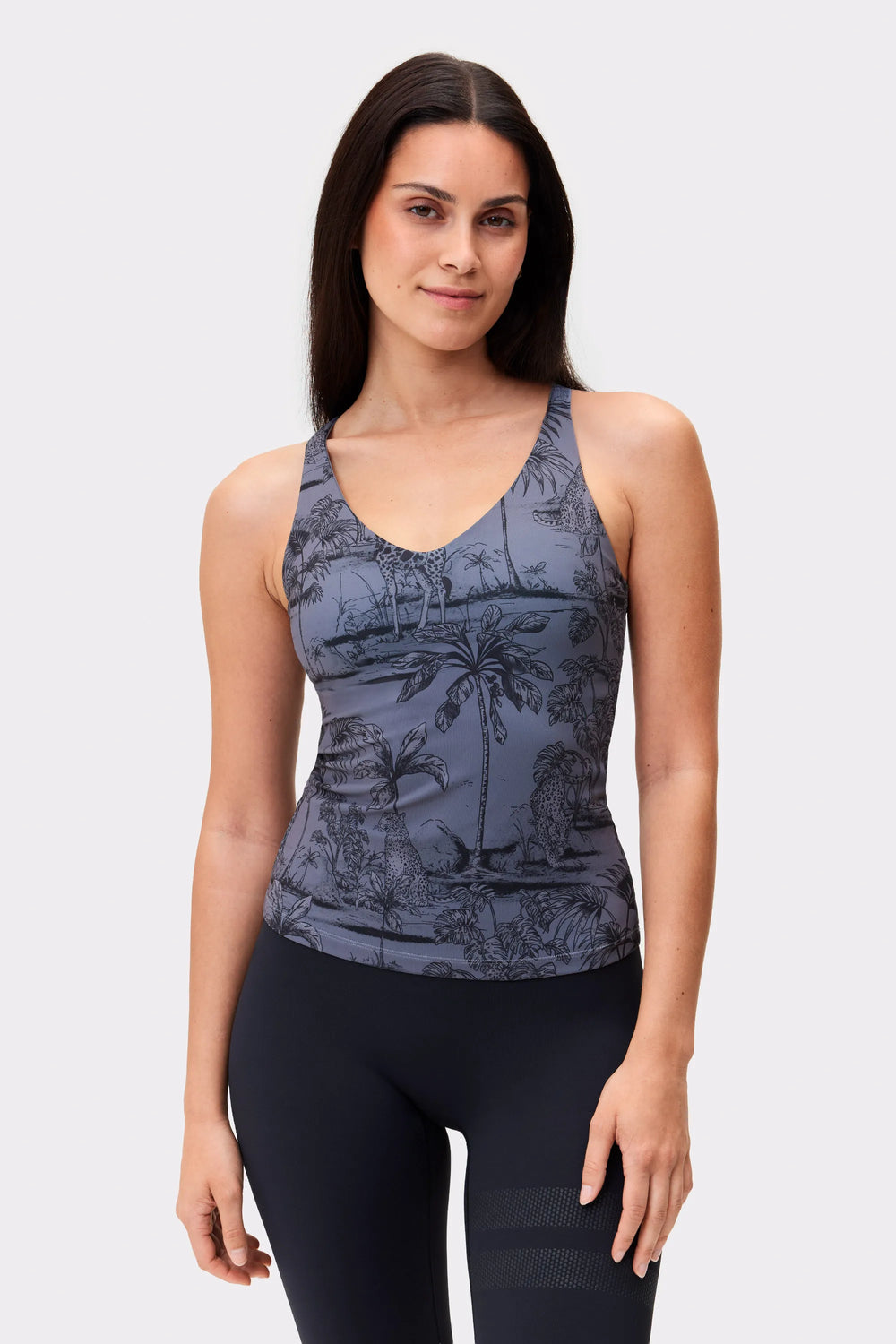 Dark Toile Print