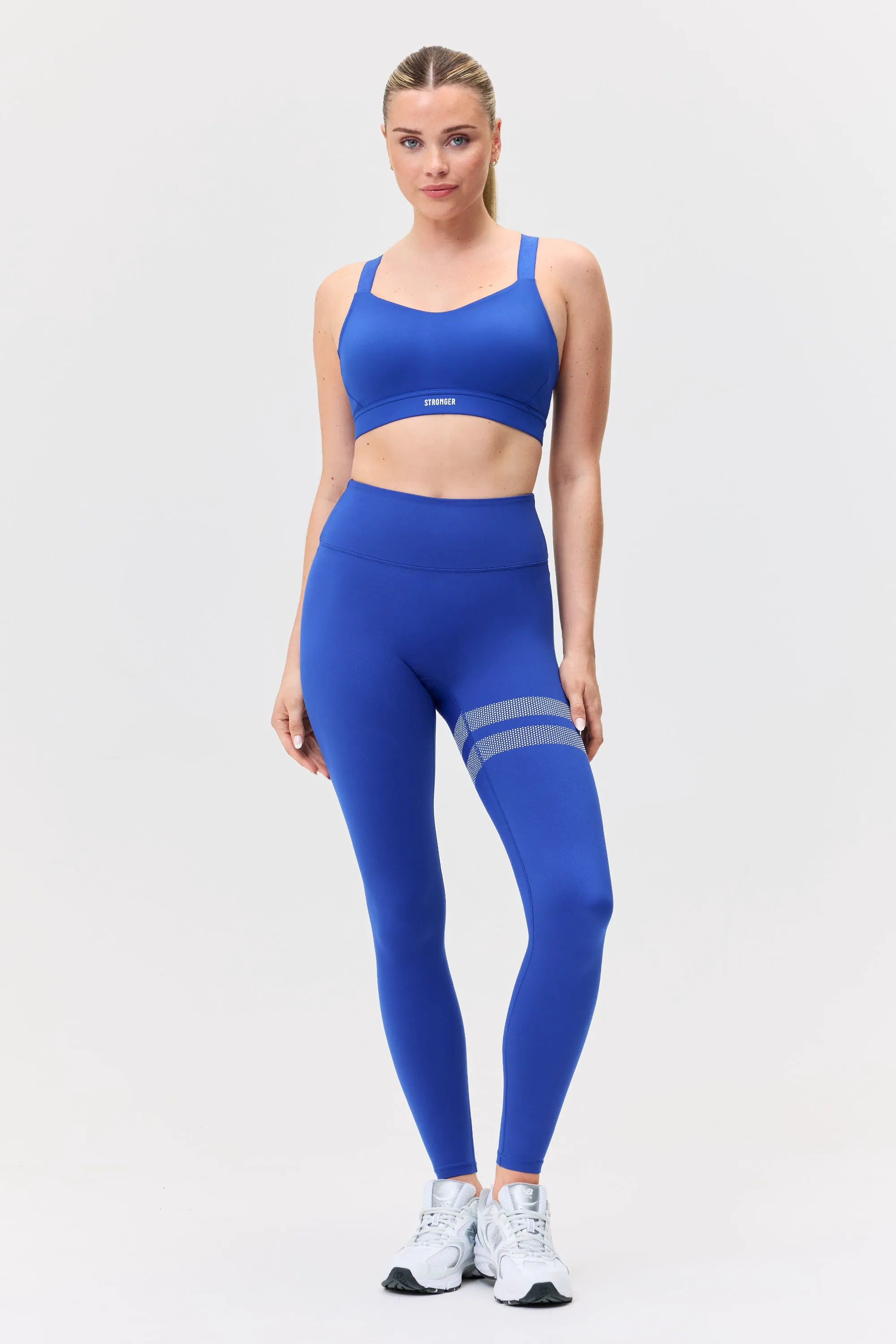 Sports Bra Stronger Blue